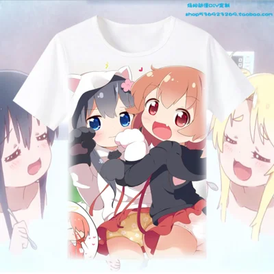 Anime Watashi Ni Tenshi Ga Maiorita Precious Friends Shirosaki Hana T-shirt  Cosplay Men Women T shirt Cute Short Sleeve Tee Tops - AliExpress