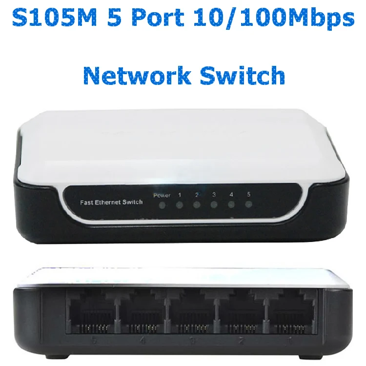 MERCURY S105M 5 Port SOHO 10/100Mbps Network Switch Network