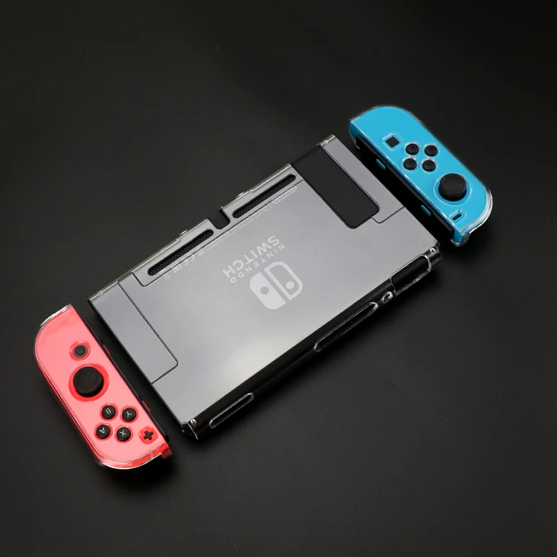 IKSNAIL для консоли nintendo Switch TPU/Crystal PC защитный чехол прозрачный жесткий 3 типа чехол для shand амортизация ударов