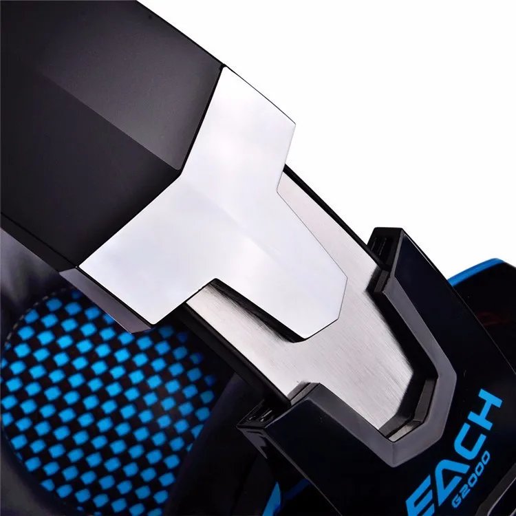 EACH G2000 Over-ear Gaming Headphone Headset Earphone With Mic Stereo Surrounded Bass LED Light For PC Game (15)