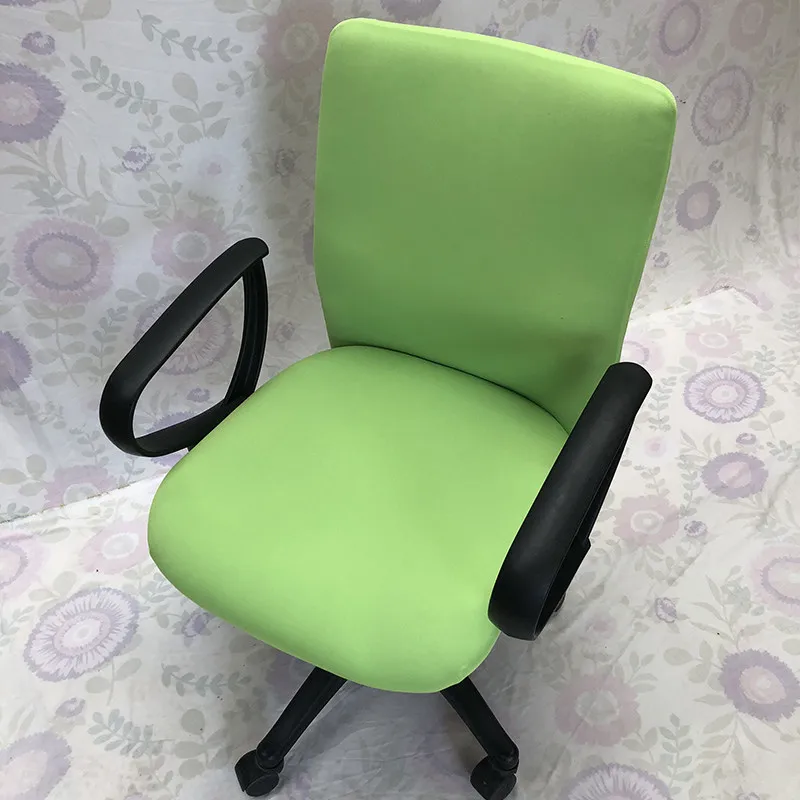 Горячая Распродажа, современный офисный чехол на компьютерное кресло, эластичный спандекс, офисный, Анти-пыль, универсальный чехол для кресла, съемный чехол для стула - Цвет: green