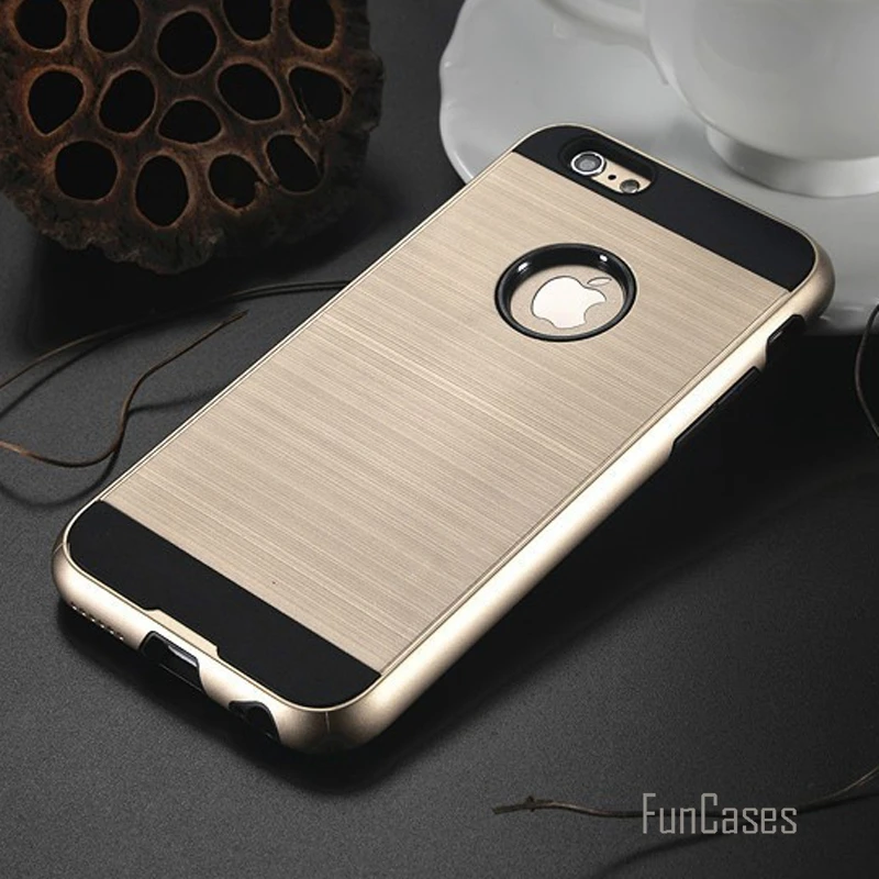 for iphone 7 cases V5 plastic silicone armor case for iphone 6 6s 5 5s SE Plus 4s 4 phone covers bags capa fundas shell 2 in 1 