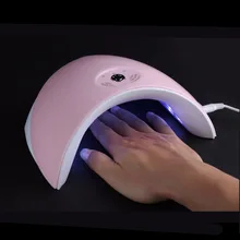 Сушилка для ногтей Светодиодный УФ-лампа 60 S/120 S с 12 шт. светодиодный Гель-лак для ногтей инструменты для маникюра и дизайна ногтей зарядка через usb