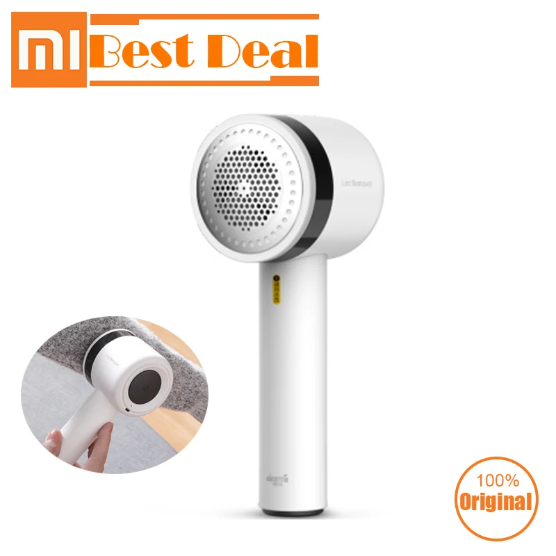 

Xiaomi deerma lint remover Mi Hair Ball Sweater coat clothes sheets care Concealed Sticky Hair Tube mijia portable Motor Trimmer