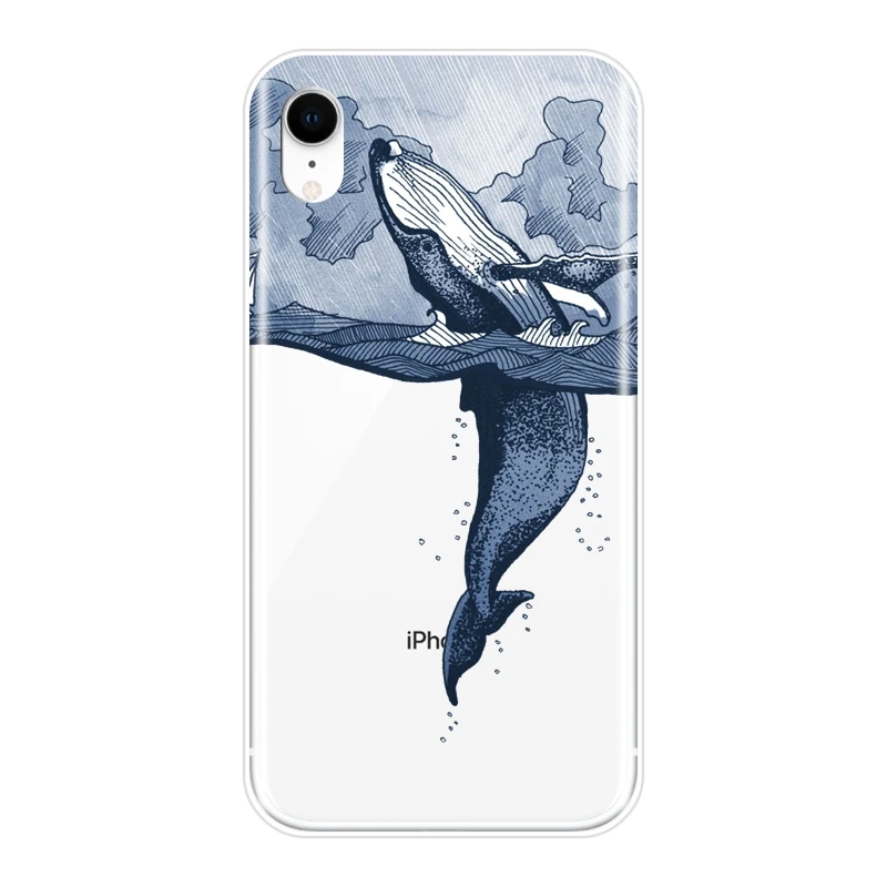 Задняя крышка для iPhone X XR XS MAX 8 7 6 S мягкий силиконовый чехол Apple Plus|Бамперы| |