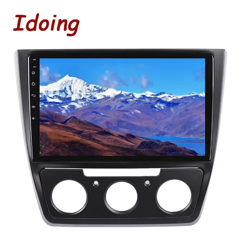 Best Idoing 10.2"4G+64G Octa Core Car Radio Multimedia Android 8.1 Video Player Navigation GPS For Skoda Yeti 5L 2009-2014 no 2 din 4 Best Idoing 10.2"4G+64G Octa Core Car Radio Multimedia Android 8.1 Video Player Navigation GPS For Skoda Yeti 5L 2009-2014 no 2 din 4