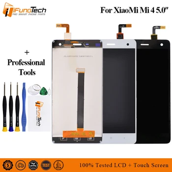 

100% Original New For Xiaomi Mi4 M4 MI 4 Full LCD Display Touch Screen Digitizer Assembly Phone Parts