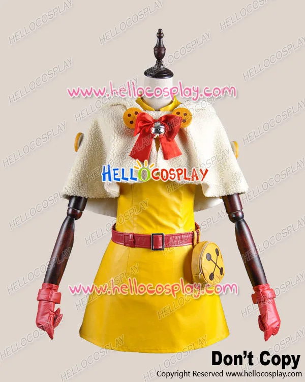 

Vocaloid 2 Cat Cape Hatsune Miku Yellow Cosplay Costume H008