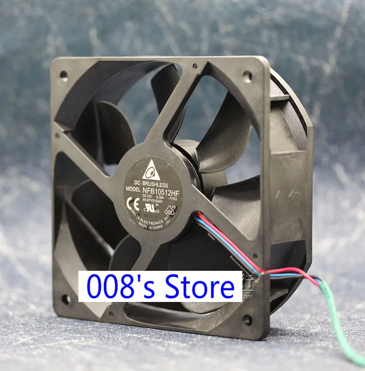 Радиатор для процессора кулер вентилятор для проектора NFB10512HF DC 12 V 0.39A-7F03 3 провода 49.87Y01G001 105x105x32 мм серверное охлаждение