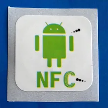 10 шт./лот) NFC метки наклейки F08 1 K 13,56 МГц RFID смарт-карты клей Этикетка