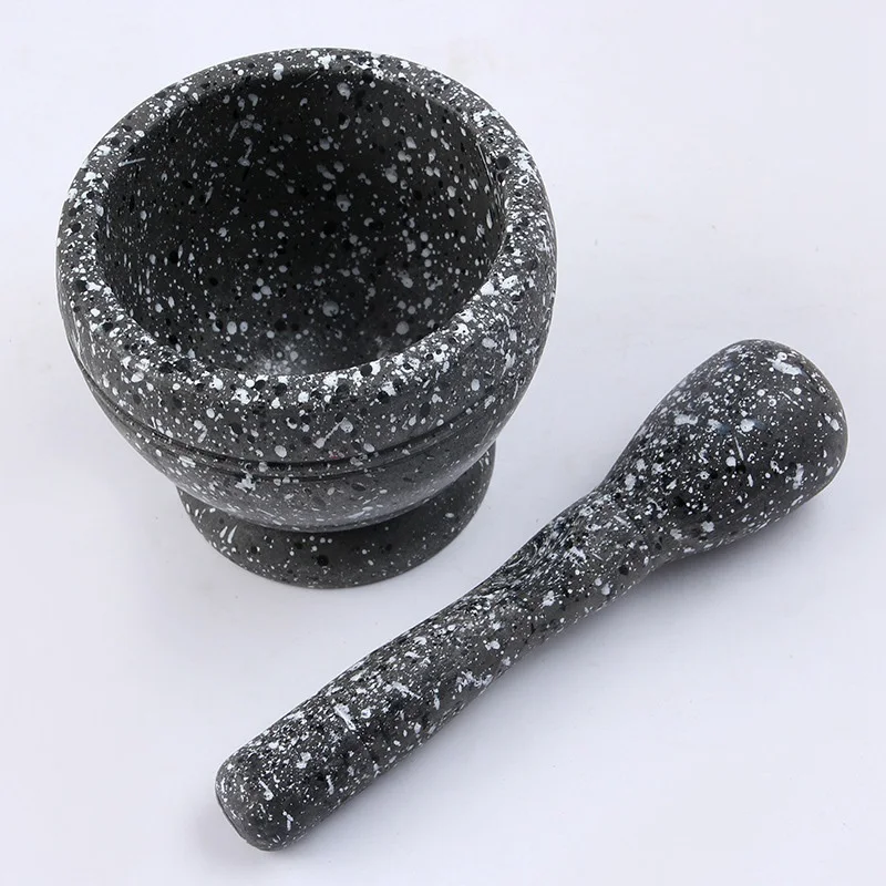 Mortar and Pestle Kitchen Garlic Mills Pounder Cuisine