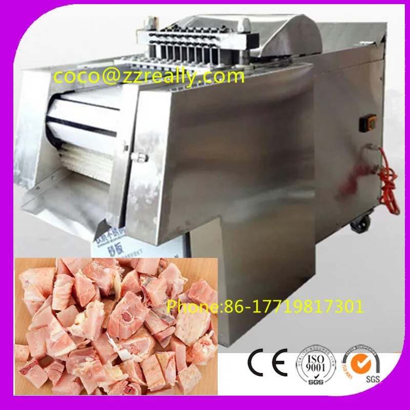 Free Delivery Fresh Meat Cutting Machine Frozen Meat Dicer Meat Cutter