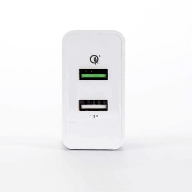 INGMAYA 2 зарядных порта USB зарядное устройство док станция Qualcomm Quick Charge 3 0 30 Вт 2.4A для
