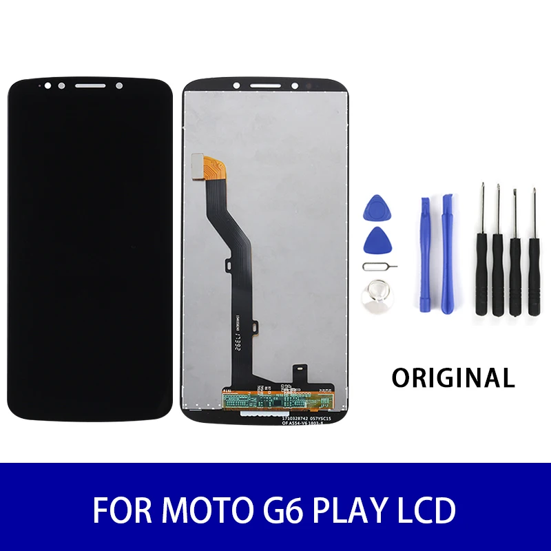

Original For Motolora Moto G6 Play XT1922-1 XT1922-2 Lcd Display Touch Screen Panel Digitizer Assembly Screen Replacement Parts