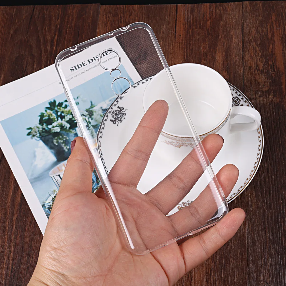 For Xiaomi Redmi 5 Plus 5A 4A 4X Case Clear Phone Case Soft TPU Silicone Back Cover For Xiaomi Mi A1 5X Mi 8 Mi 6 MIX2 Redmi S2 (8)