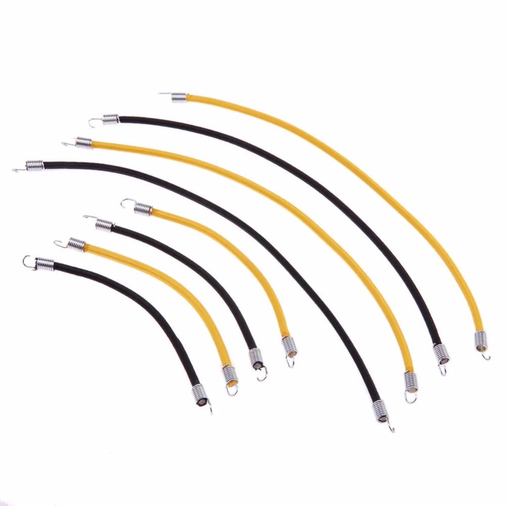8pcs RC Rock Crawler Car Elastic Roof Rack Rope Luggage Cord for Axial SCX10
