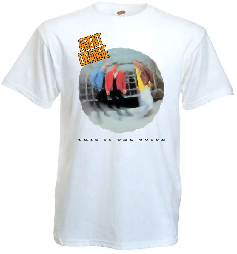 Agent Orange This Is The Voice v8 T shirt white all sizes-in T-Shirts ...