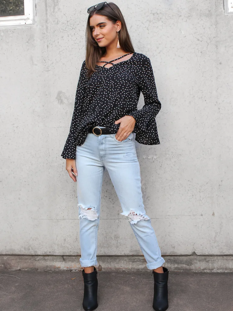 HARIETT-BLOUSE-BLACK-POLKA-2-o