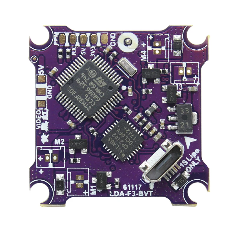 Интегрированная плата F3 Flight Control + VTX матовая ESC PCB для Tiny6 Tiny7 RC Racing Quadcopter DIY Drone FPV