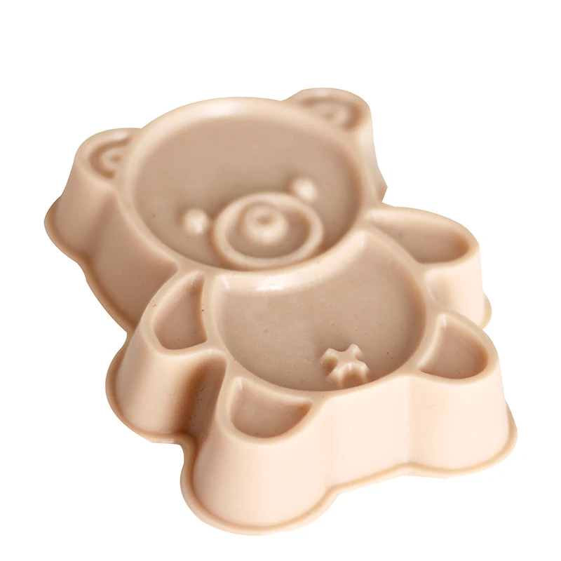 Николь силиконовая форма медведя мыльная форма для поделок для шоколадных изделий ручной работы формы для украшения торта инструменты