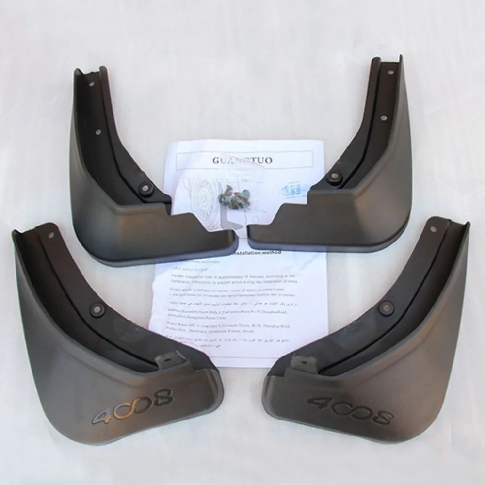Автомобиль Fender из резины для peugeot 4008 2012 2014 2016 2015 2017 2013 Брызговики Mud Flap