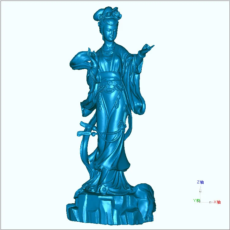 3D резная Фигурка скульптурная 3d модель для станка с ЧПУ в формате STL Fairy_02|Фрезы по