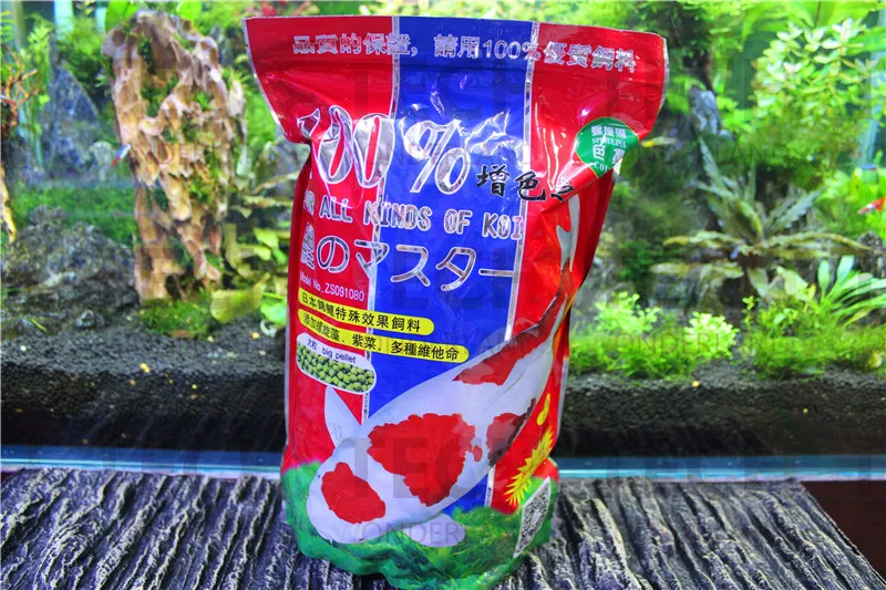 Корм для рыбы любого типа кои 1080 г 100% цветов|fish food|koi fish feedcolor food |