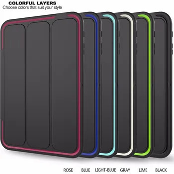 

Original Heavy Duty Armor Slim Leather Stand Samrt Case Tri-Fold Cover For Samsung Galaxy Tab A 10.1 T580 T585 Tablet