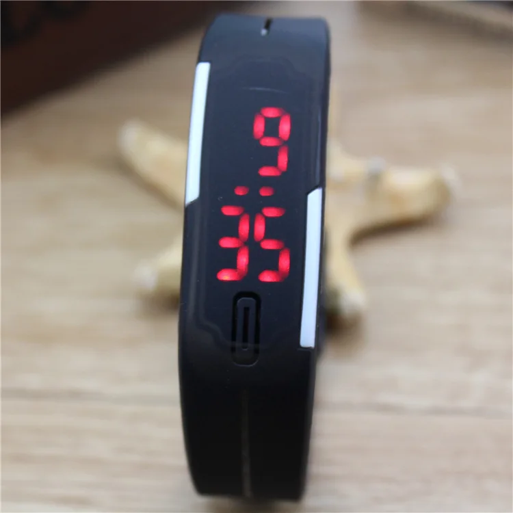 Digital Watch Korean Lovers Men Women Clock Creative Calendar Colorful Rubber Smart LED Electronic Wristwatch Hour Montre Femme