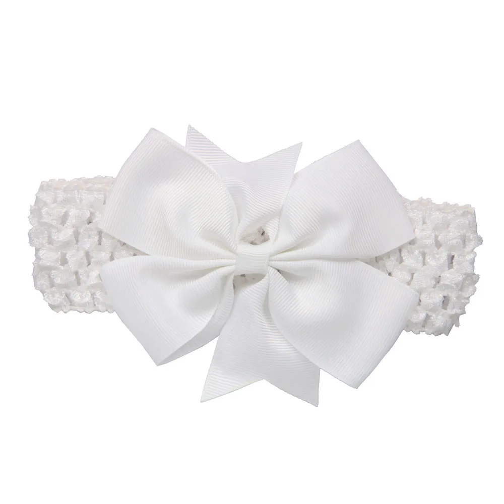 Baby Hair Accessories 2019Top Hot Girls Wave Headbands Bowknot Hair Accessories For Girls Infant Hair Band Diademas Para Bebe