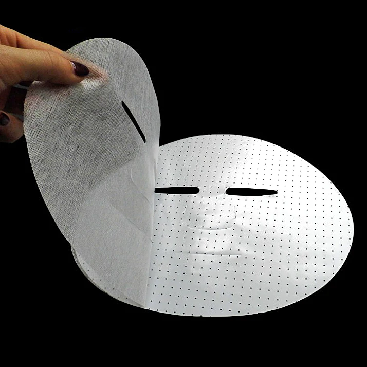 

100pcs/lot Dry Silk Mask Invisible Facial Mask for DIY 2 Layers Face Mask Sheet