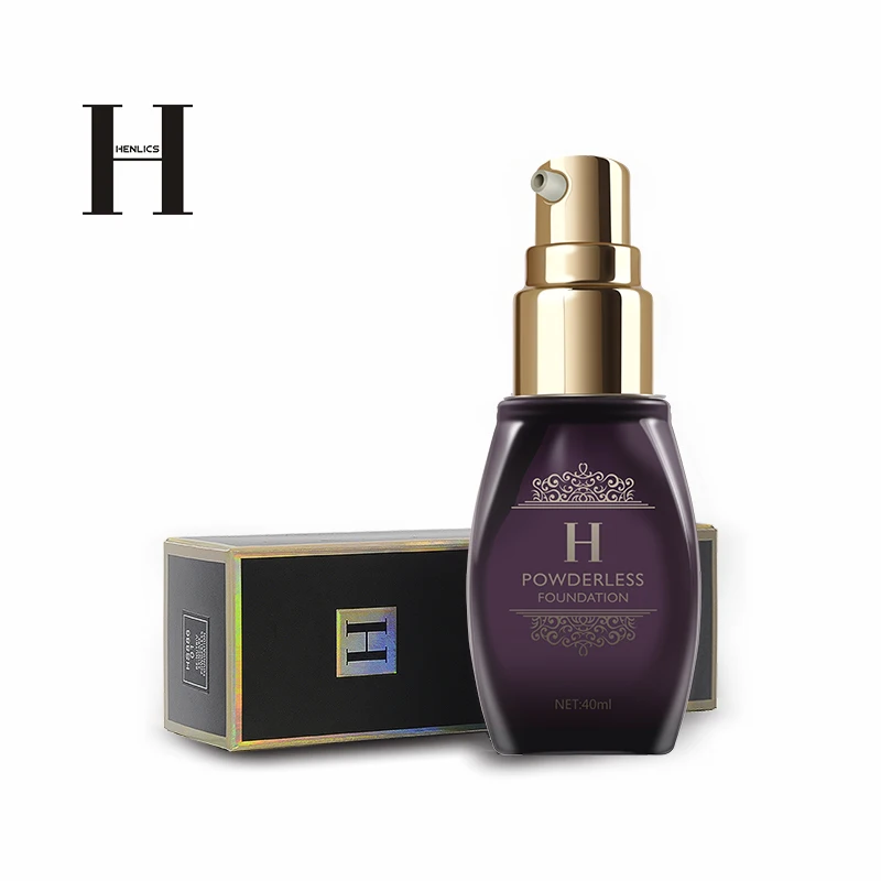 Франция HENLICS бренд Re nutriv Skincare Powderless Фонд основа под макияж Face Жидкая Основа
