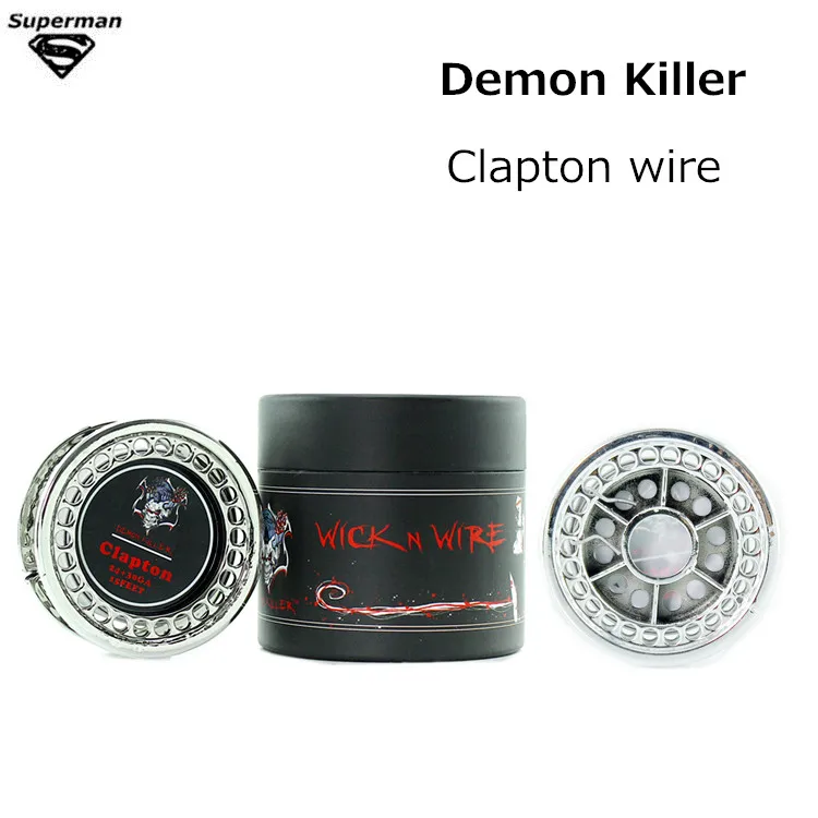 Оригинальный демон убийца проволока типа Клэптон для намотки витой чужой fused Clapton