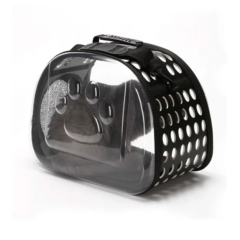 

Transparent outdoor pet carrier/Cat Travel Bag/Breathable and Lighteweight for Cat, Rabbit and other Small Medium sized Pets