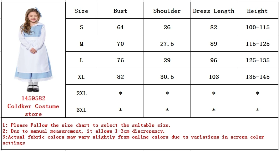 9258 size chart - 