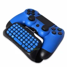 Bluetooth Wireless Keyboard Chatpad for Gamepad Joystick PS4 Slim Controller 0321