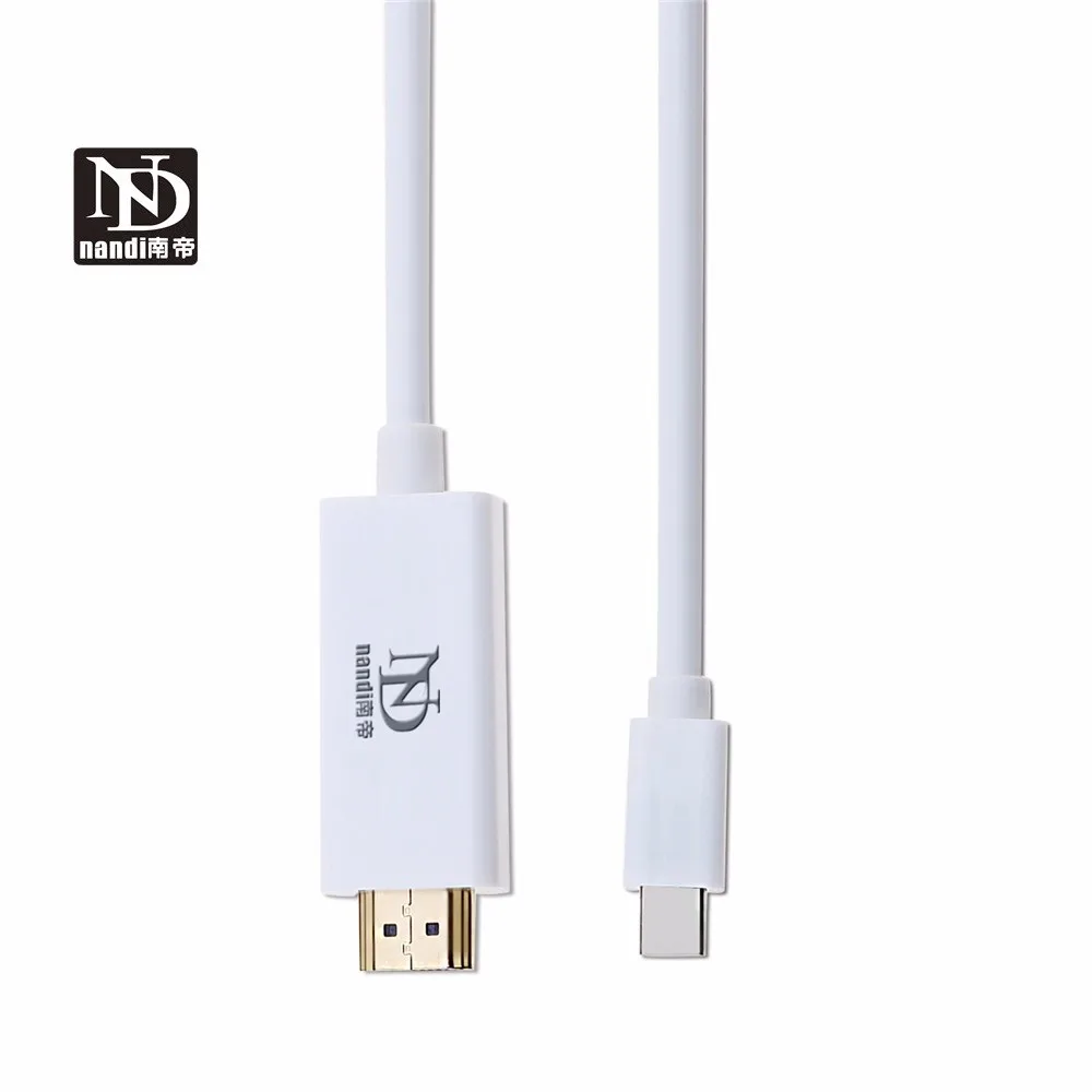 Thunderbolt 2 к hdmi кабель адаптер mini displayport к HDMI кабель конвертер мужчин и мужчин для Macbook Pro Air hdtv