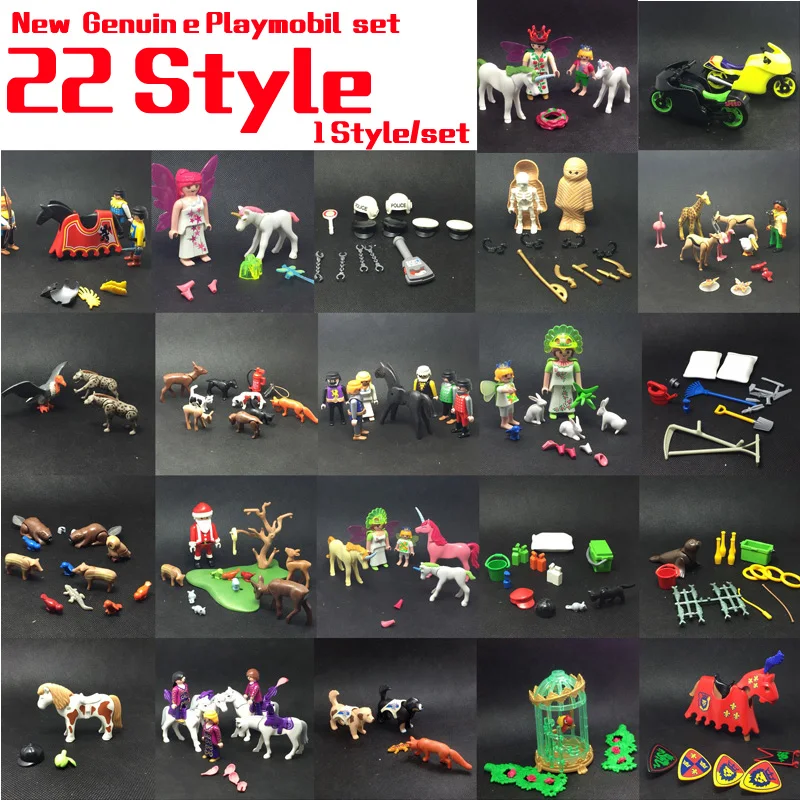 Набор Кукол Playmobil 22 стиля 7 5 см набор игрушек для игры в городской зоопарк Детский