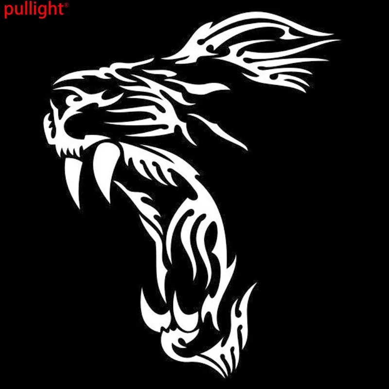 YAWN LION Funny Vinyl Decals Motorcycle Car Stickers Car-styling