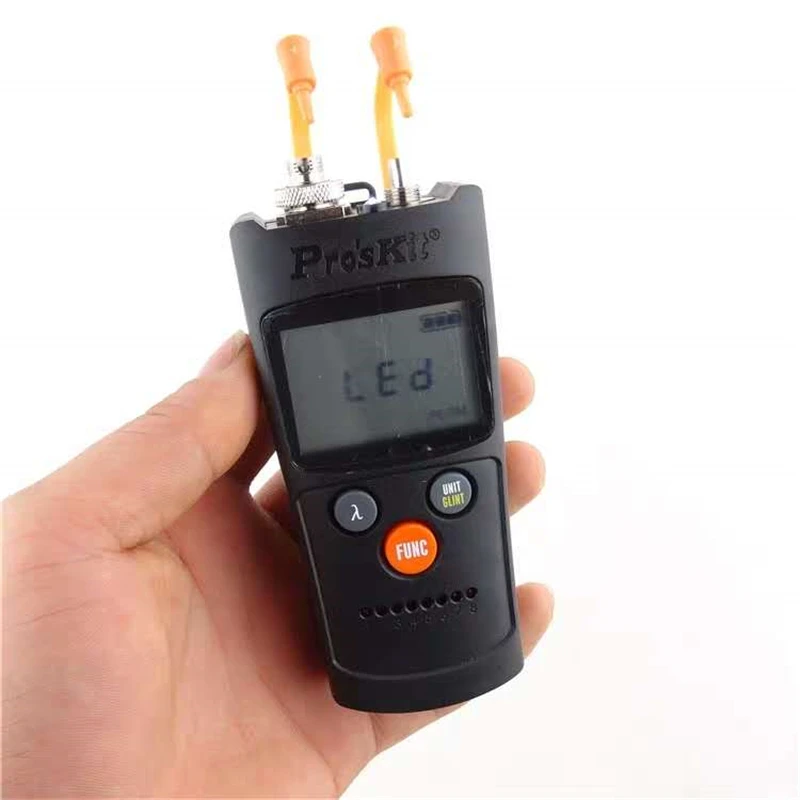 MT-7602-C 4-в-1 оптический Мощность метр+ VFL+ Кабельный тестер+ светодиодный фонарик волоконно-оптический Мощность мультиметр Pro'skit visaual неисправности волокна