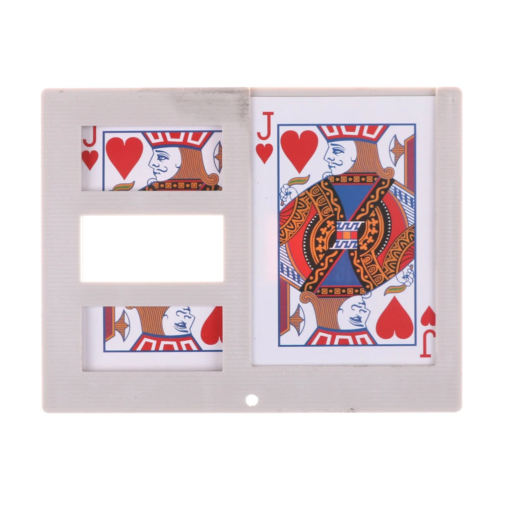1set Magic Picture Frame Cut And Restore Card Magic Tricks Gimmick Toys