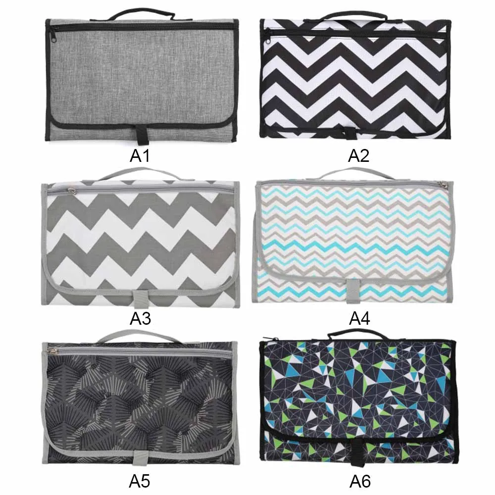 

MrY Travel Mat Clean Hand Folding Diaper Bag Hot Multifunction Portable Baby Diaper Cover 3 In 1 Waterproof Changing Pad Diaper