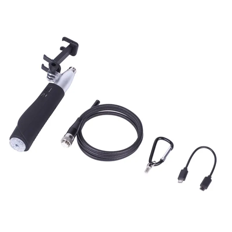 

USB Endoscope Borescope Inspection Camera Industrial Pipe Inspection 5mm 6 LEDs New