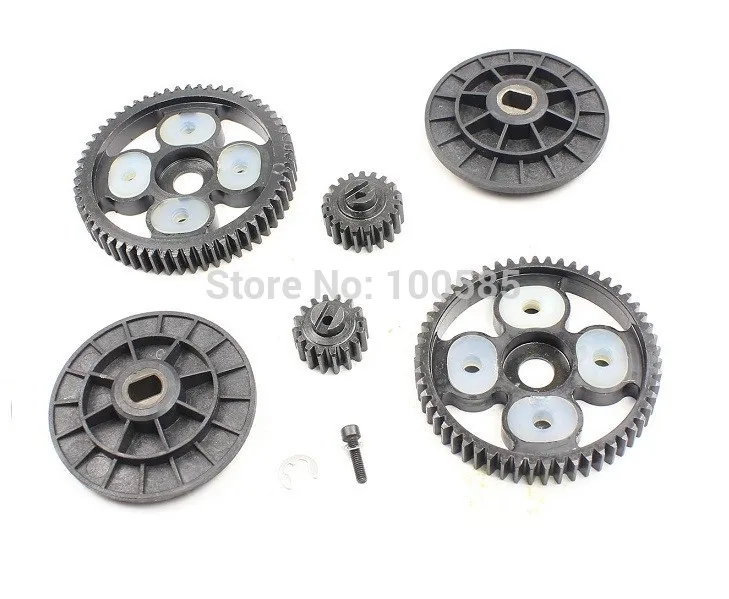 

1/5 Baja 58T/16T and 55T/19T Metal Gear Set for 1/5 scale hpi km baja 5b 5t 85099