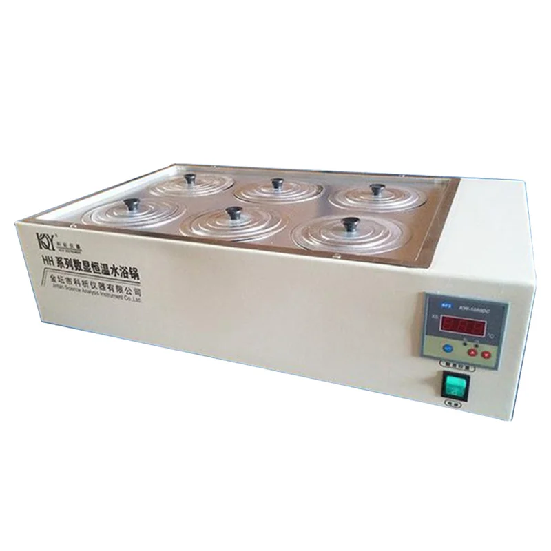 

HH-6 Digital Lab Thermostatic Water Bath Six Holes Electric Heating 220V fast shipping