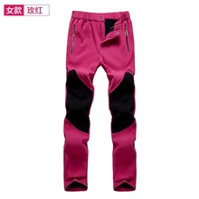 Новые зимние женские походные уличные штаны ветрозащитные походные брюки водонепроницаемые ветрозащитные теплые для катания на лыжах