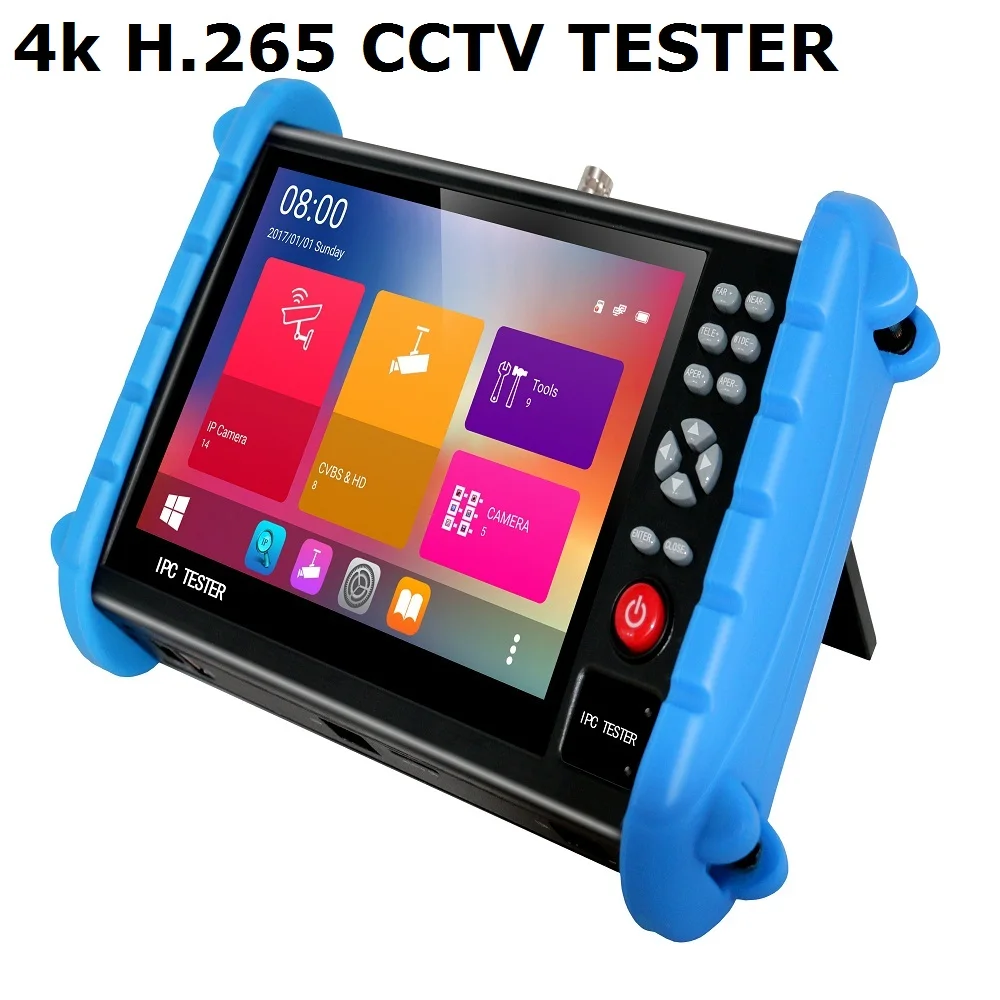 

New 1920*1200 HD H.265 4K IPC ONVIF WIFI 12V POE HDMI/IPC/AHD/TVI/CVI /CVBS Signal Security Monitoring Professional Tester