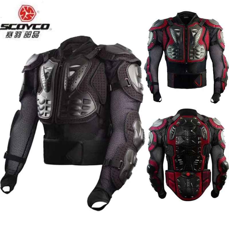 SCOYCO AM02 2 Motorcycle Armor riding jacket Full Protector Gears
