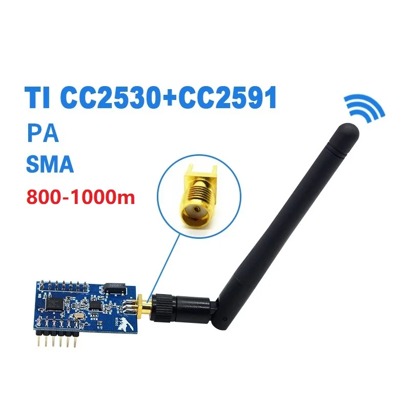 

ZigBee Conversion Serial port TTL uart Wireless PA Module CC2530+CC2591