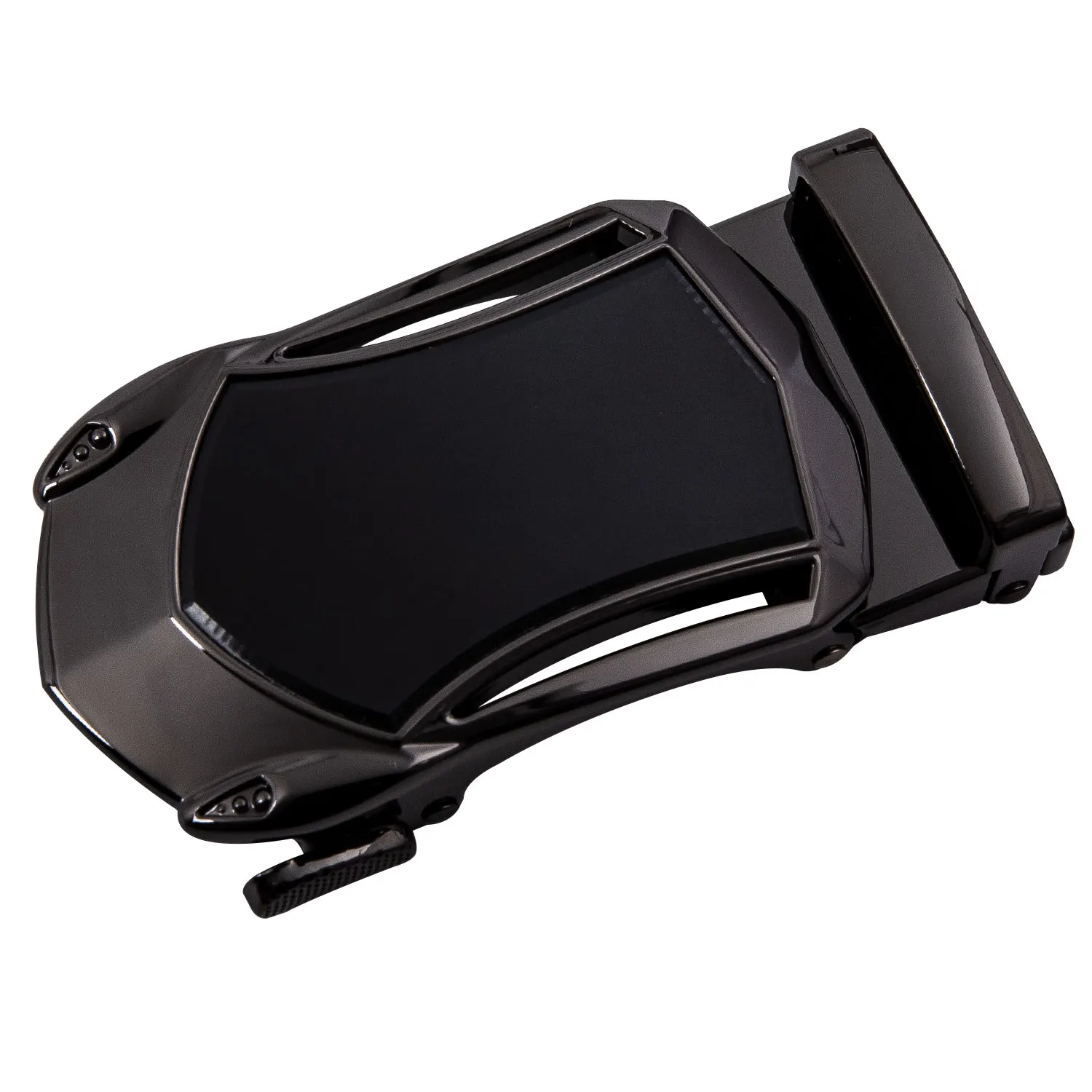 

DK-2072 DiBanGu Designer Belt Buckles for Men Automatic Alloy Black Buckles for 3.5cm Wide Leather Belt Men Sports Car Style